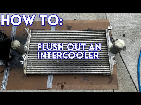 How To: Flush Out An Intercooler (7.3 Powerstroke Intercooler)