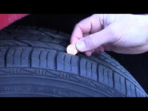 Tire Tread Depth - Penny Test for Tire