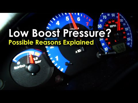 Low Boost Pressure - Reasons Explained | What cause low turbo charge / Boost pressure in your car