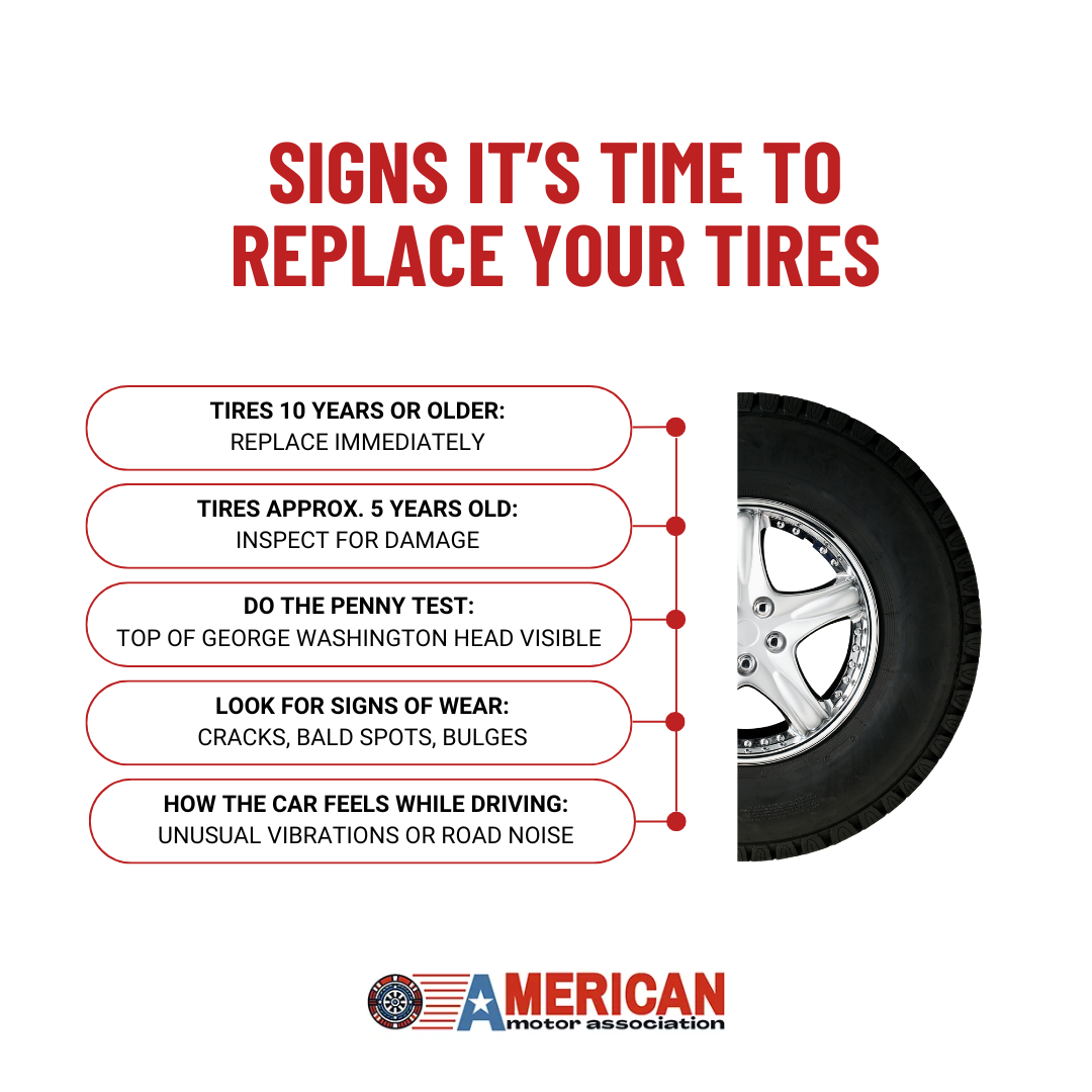 signs its time to replace tires